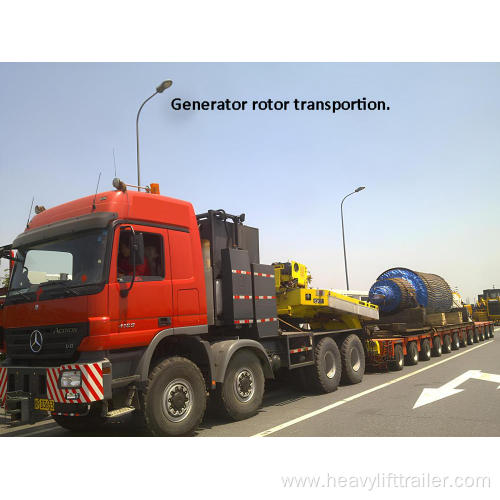 Goldhofer hydraulic multi axle trailer